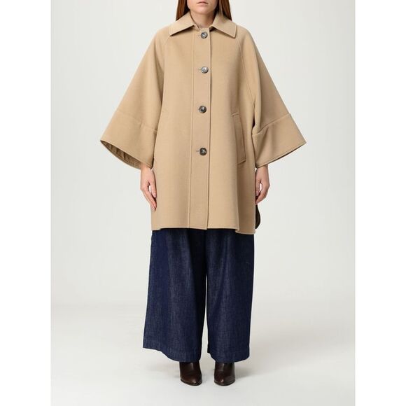 Weekend Max Mara Coat Woman Camel